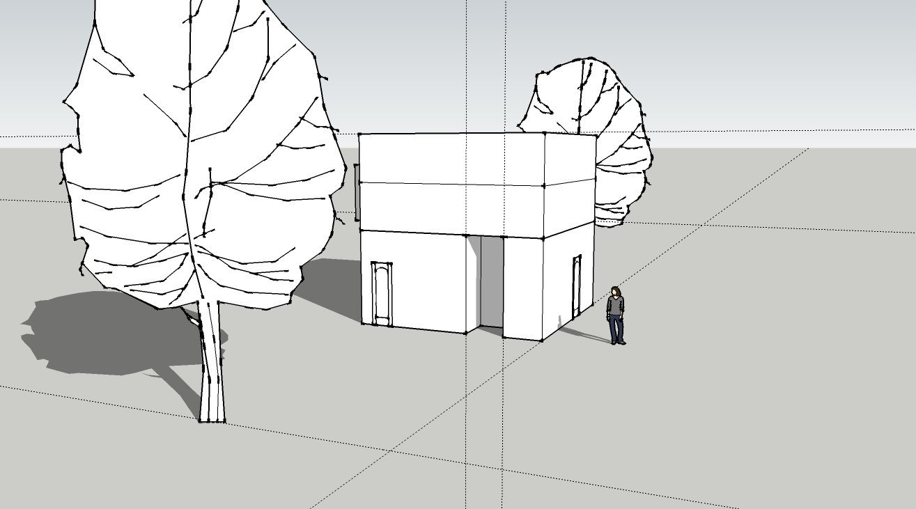 Sketchup - PERSPECTIVE VIEW2