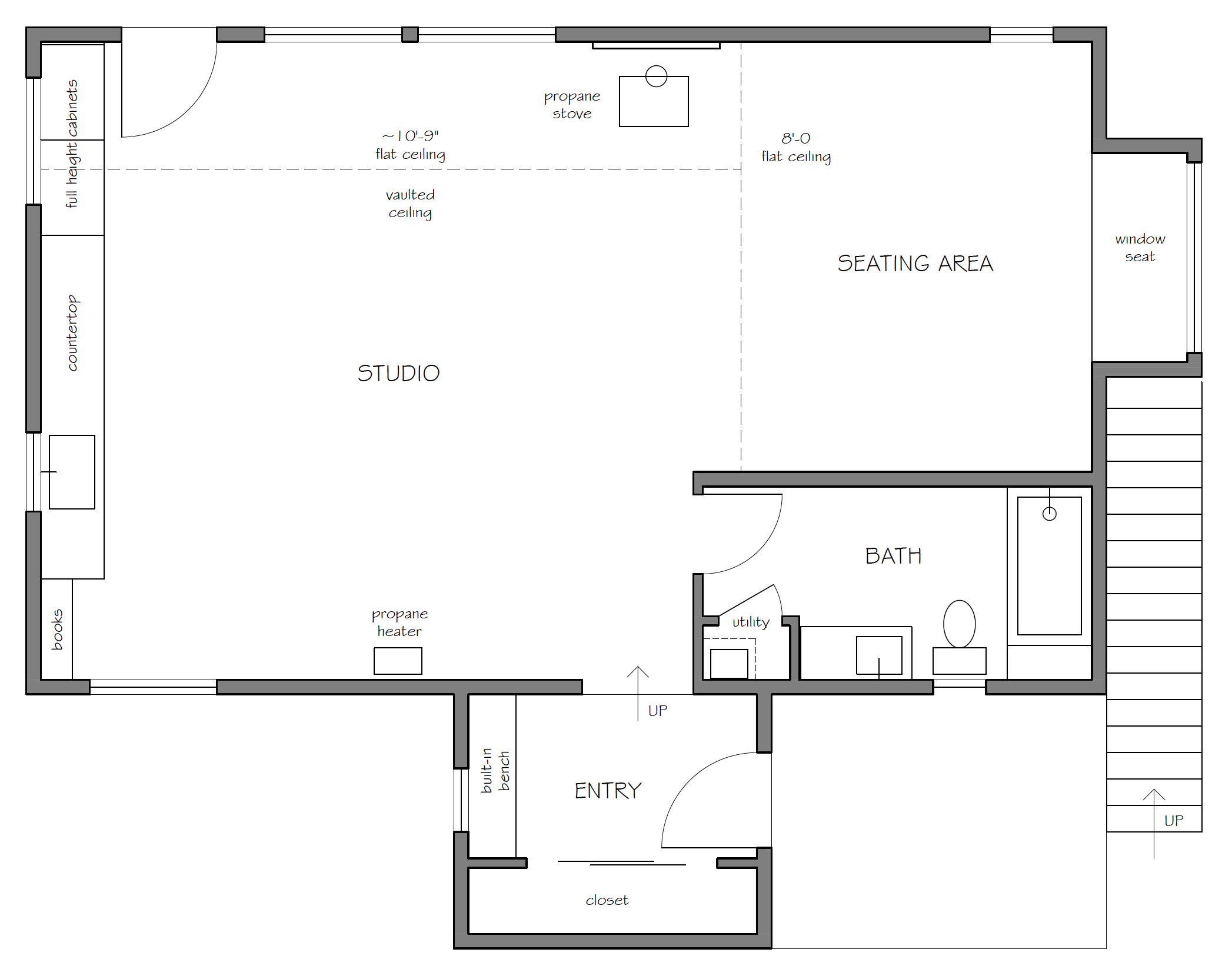 Art Studio floor plan